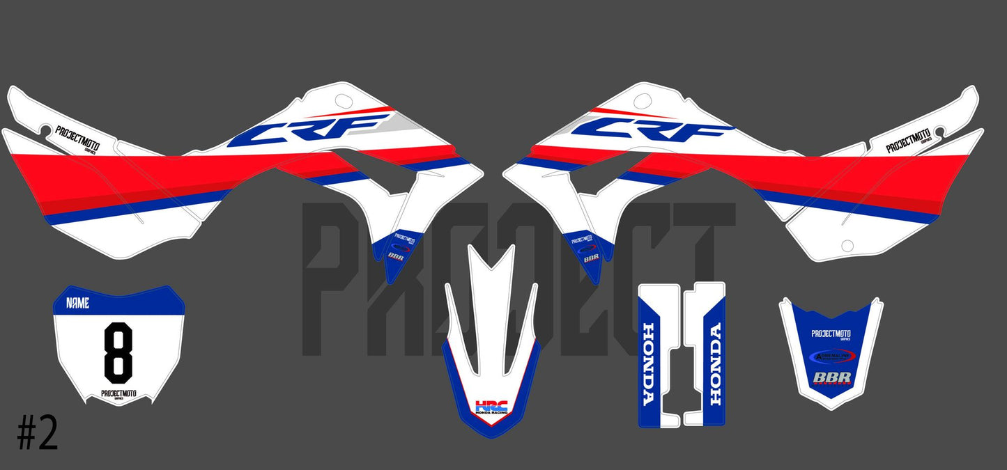 Patriot (Red/White/Blue) for CRF 110