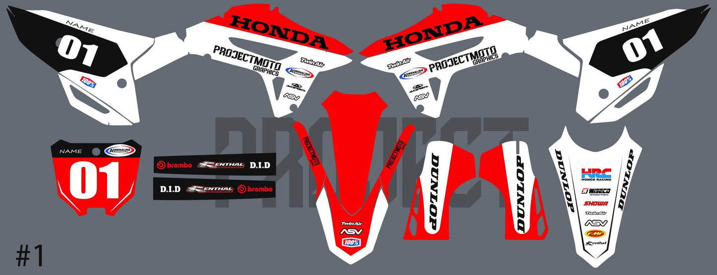 Havoc (red/white) for Honda
