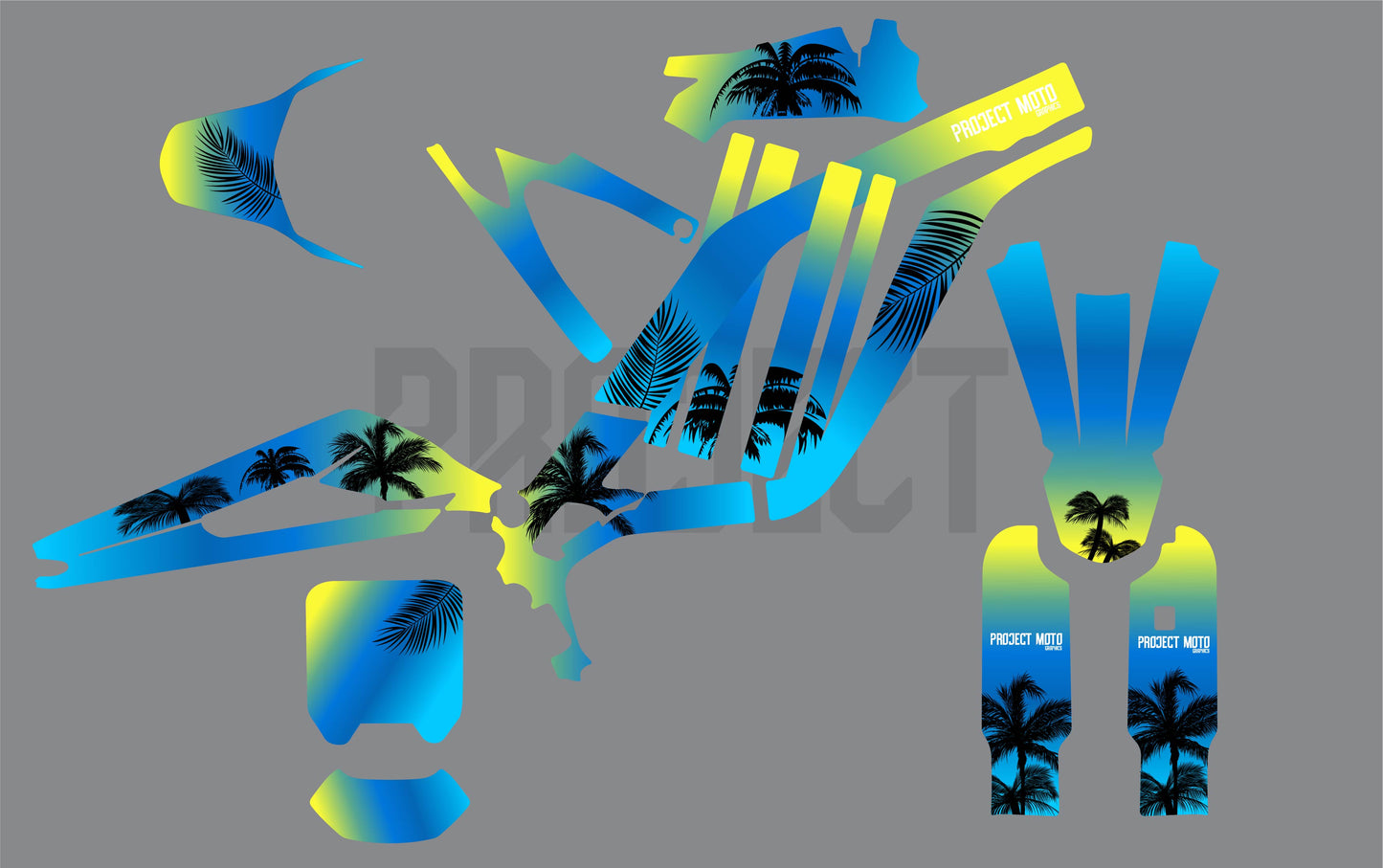 Tropical (Blue/Yellow) for Surron